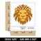 Regal Lion Head Waterproof Vinyl Phone Tablet Laptop Water Bottle Sticker Set - 5 Pack